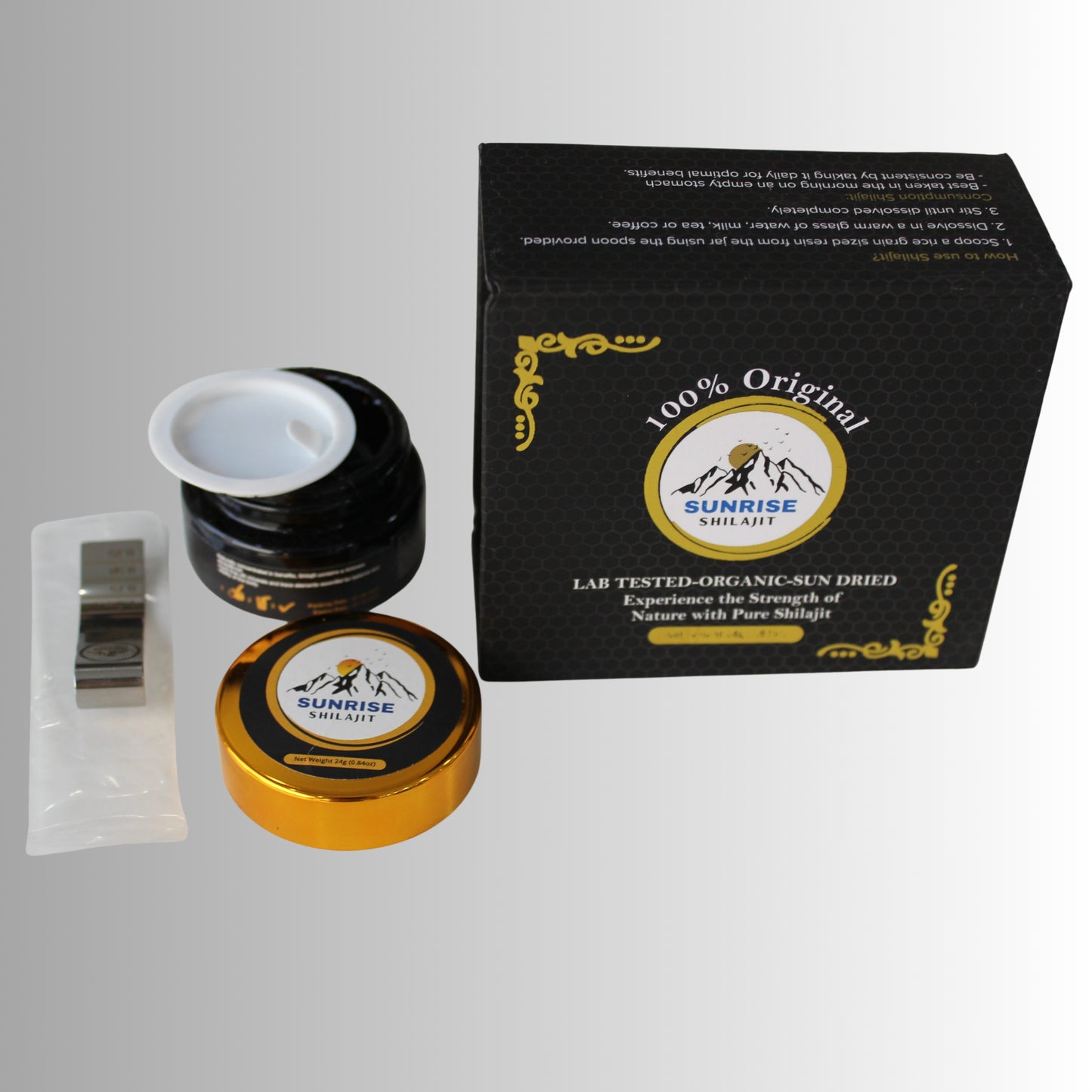 Shilajit 100% Organic and laboratory 24g , Free Delivery all over UK (Delivery within 2-3 working days)