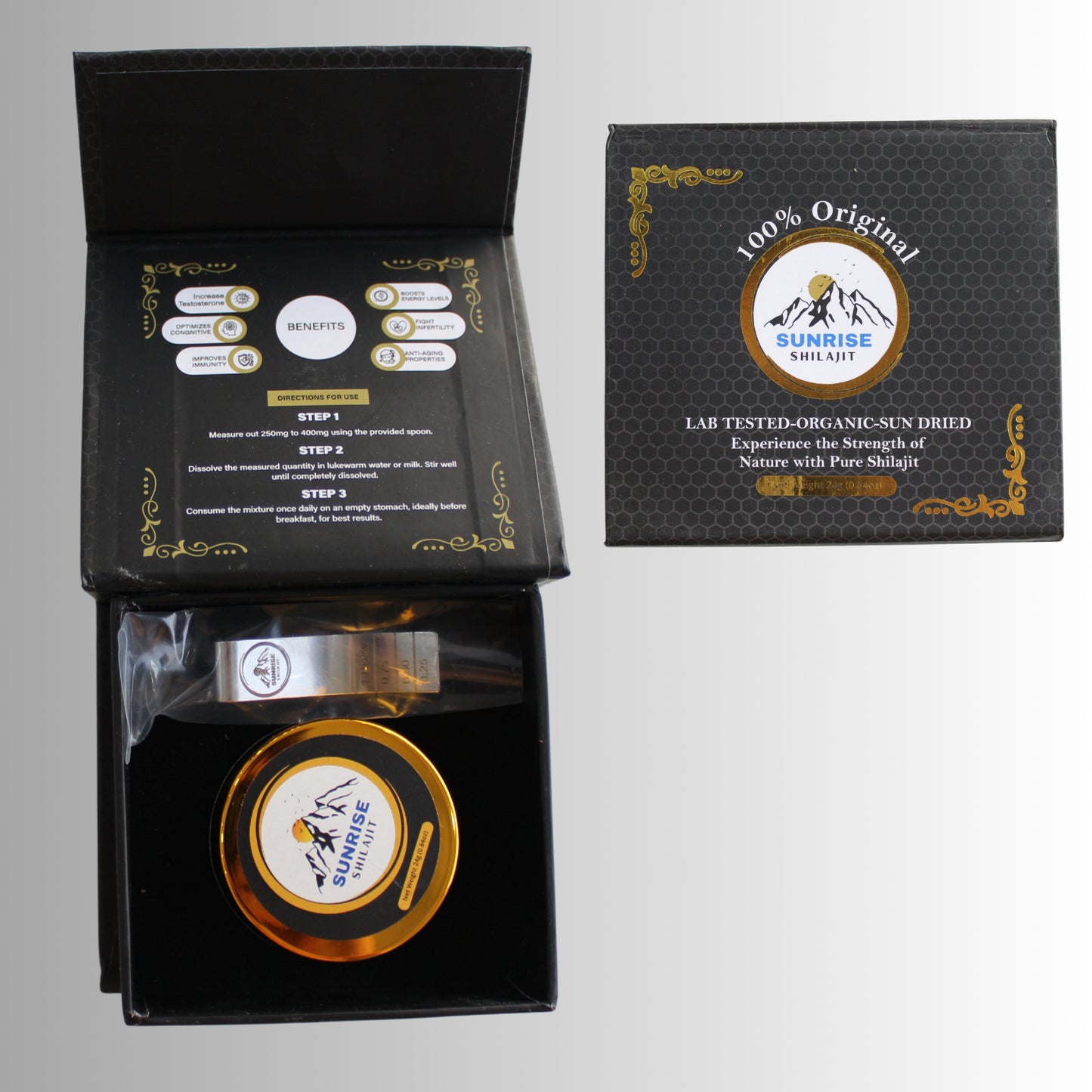Shilajit 100% Organic and laboratory 24g , Free Delivery all over UK (Delivery within 2-3 working days)